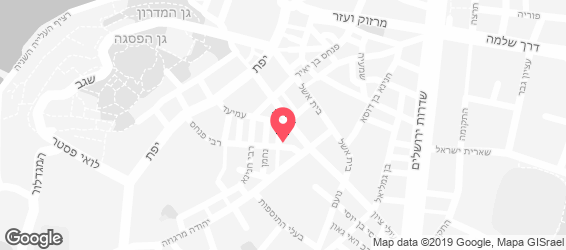 אהובה - חמארה ים תיכונית - מפה