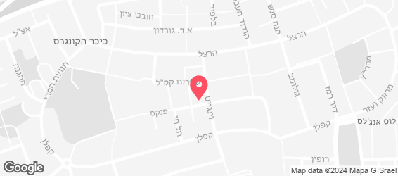 קפה פנקס - מפה