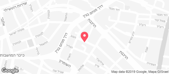 קפה הנגב - מפה