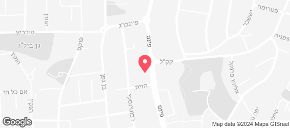 קרן אור אוכל טבעוניטעים - מפה