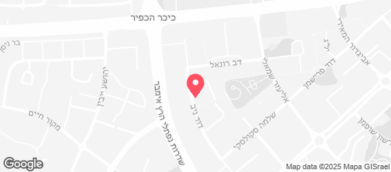 בית מאפה חושן ברכת הכוהנים - מפה