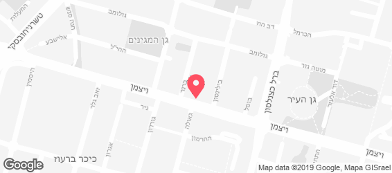 סביח השרון - מפה