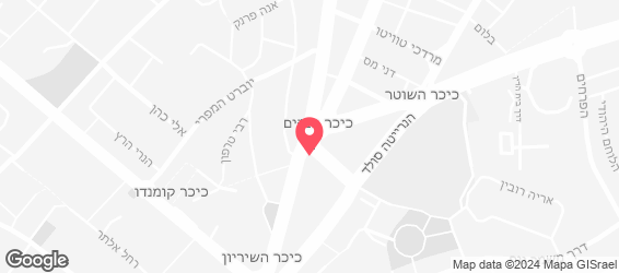 הטורטיה לוד - מפה