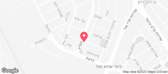 פלאפל אל הנגב - מפה