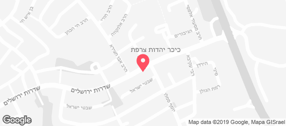 המאפה הצרפתי - מפה