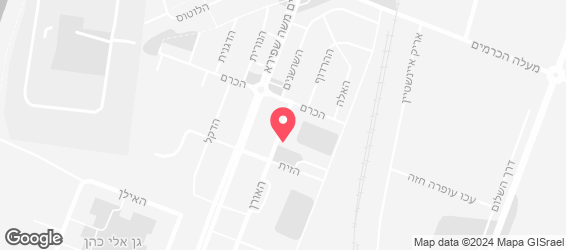 בית הפיצה י - מפה