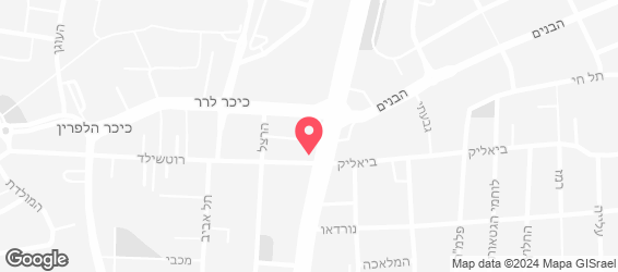 קפה רוטשילד - מפה