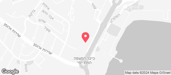 פיצה מטר אילת - מפה