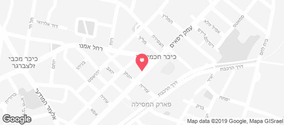 רוח המתוק - קונדיטוריה - מפה