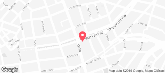 אוליברי פיצריה ופסטריה - מפה