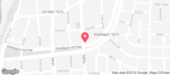 מרכז המאפה - מפה