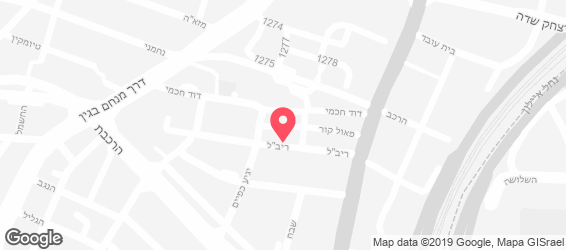 רסט אין איסט - מפה