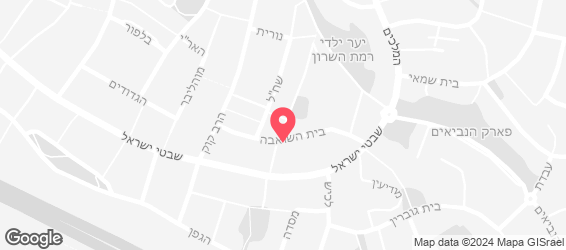 זכאים - מפה