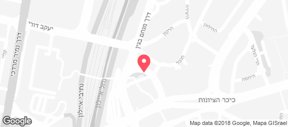 חומוס אליהו רמת גן - מפה