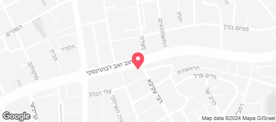 חומוס עם בשר‎‎ - מפה