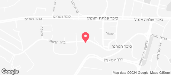 רגעים אולם בוטיק - מפה