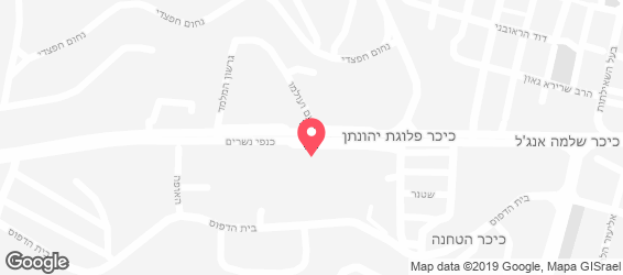 מאפיות אנג'ל - מפה