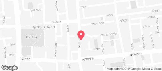 עידן הפלאפל - מפה