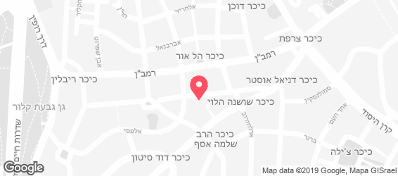 רחל בשדרה - מפה