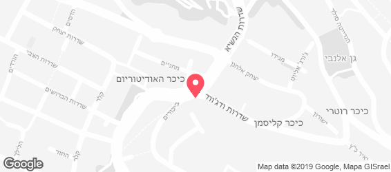 המסילה - בר ישראלי - מפה