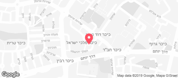 המתוקים של שיר - מפה