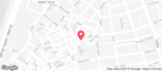 קפה עלמה - מפה