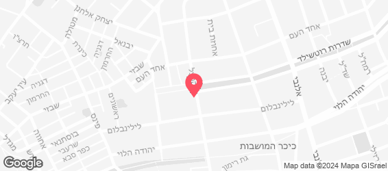 הפיצה של מיכאלה - מפה