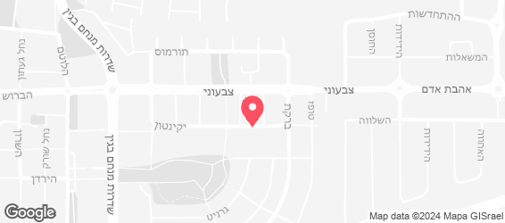 דודא לפיצה - מפה