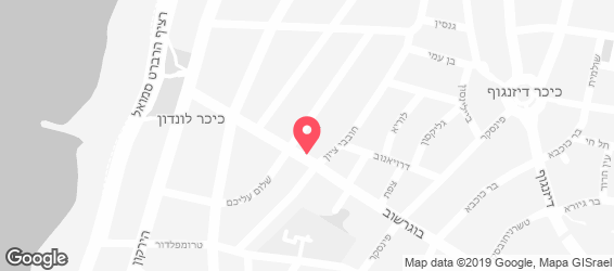 פלאפל גבאי - מפה