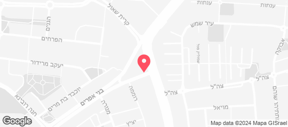 קפה לנדוור הפיל - מפה