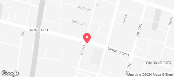 על האש גריל של בית - מפה