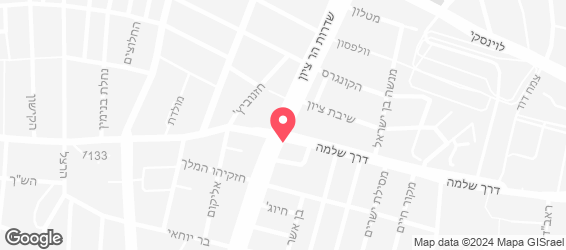 פיצה שמש - מפה