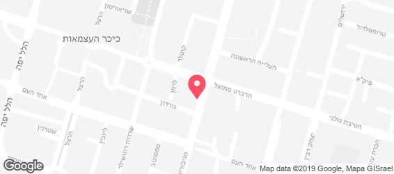 שיר הפיצה - מפה