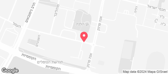 חומוס הילל - מפה