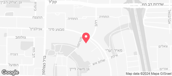 פיצה זברה - מפה