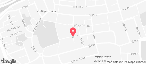 המטבח של שחף - מפה