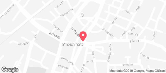 בונז'ור מלך השווארמה - מפה