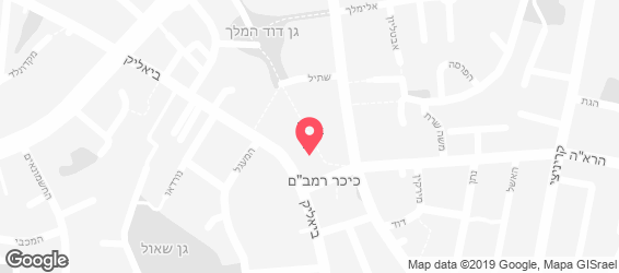 סביח השרון - מפה