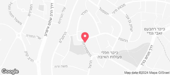 זה בשדרות - מפה