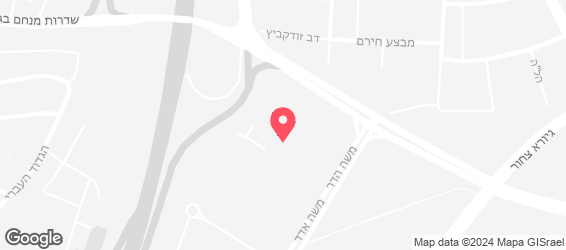 קפטן בורגר חדרה - מפה