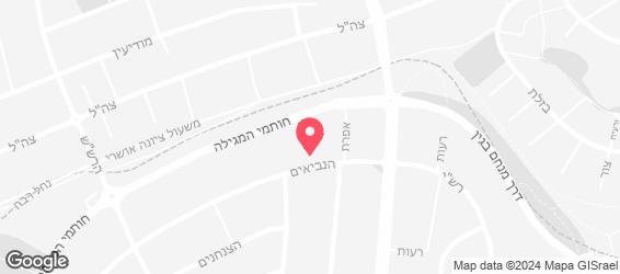 קייטרינג רז - מפה