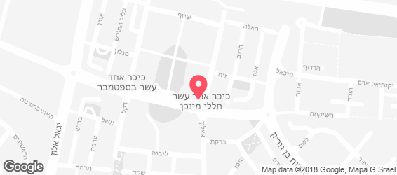 פיצה פצץ - מפה