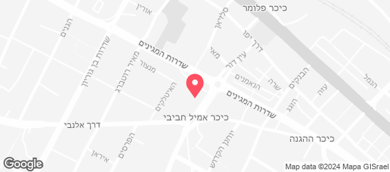 גלידת מור - מפה