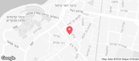 חומוס אליהו תל אביב - מפה