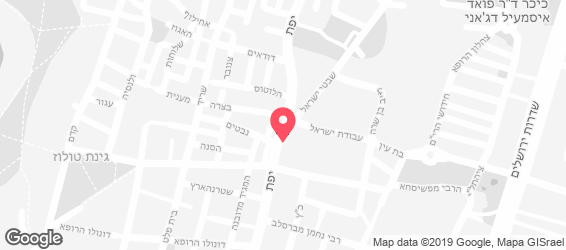 פיצה אוליב   - מפה