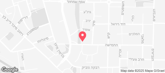 פיצה החמישה - מפה