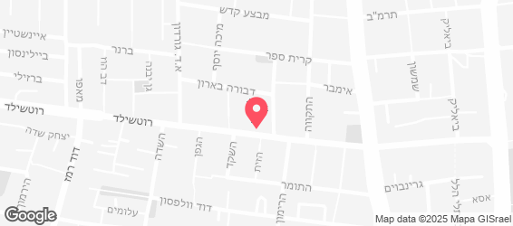 חומוס אצל ג'ייס - מפה