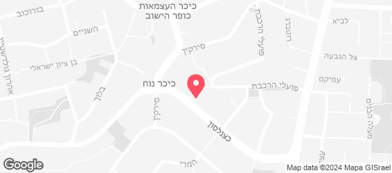 קפה ג'וני - מפה