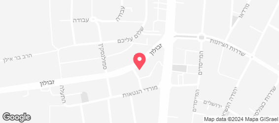 מסעדת הפינה - מפה