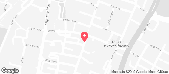 ההמבורגר של שגב - מפה